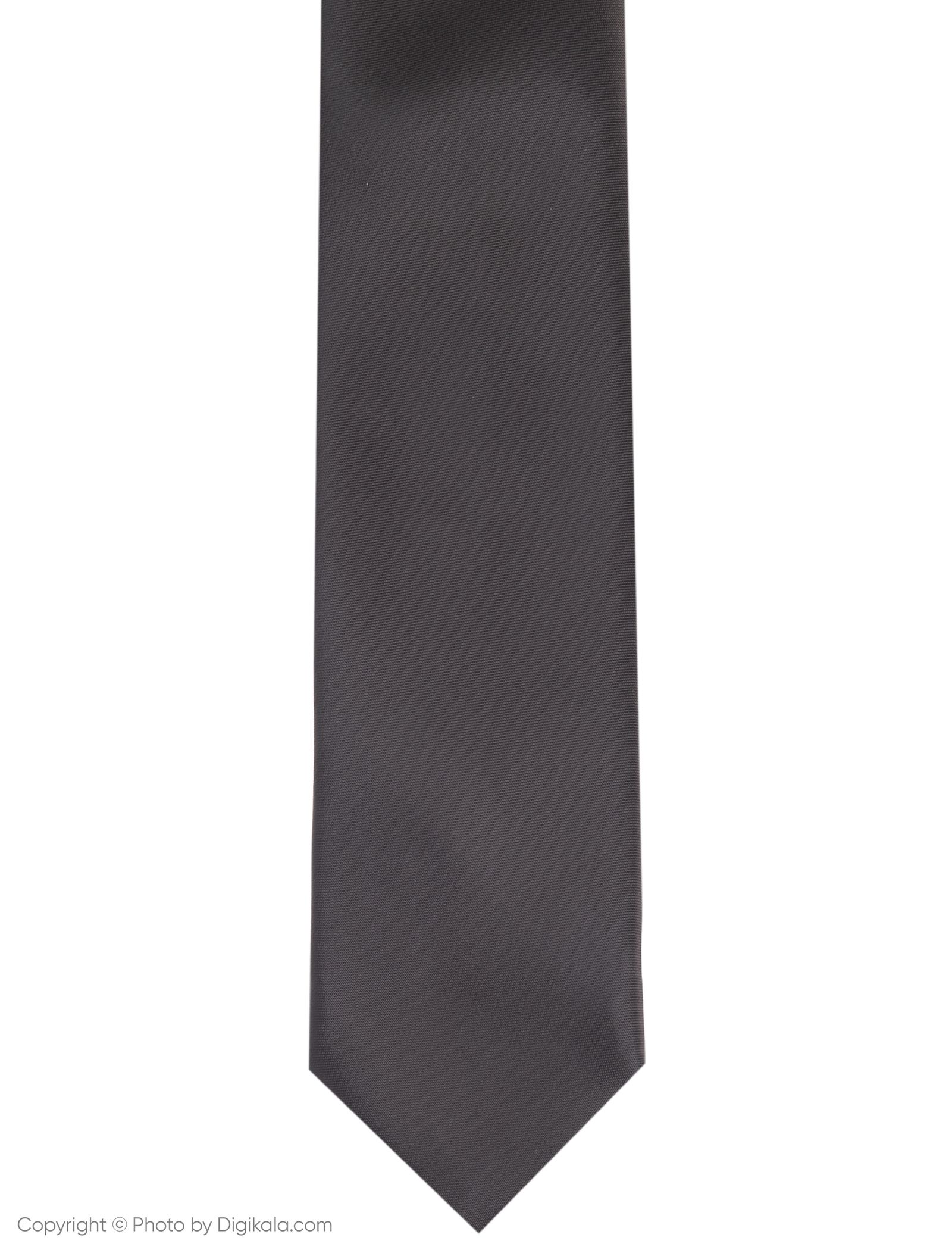 کراوات پاترون مدل TGBJ8 - طوسی تیره - 4