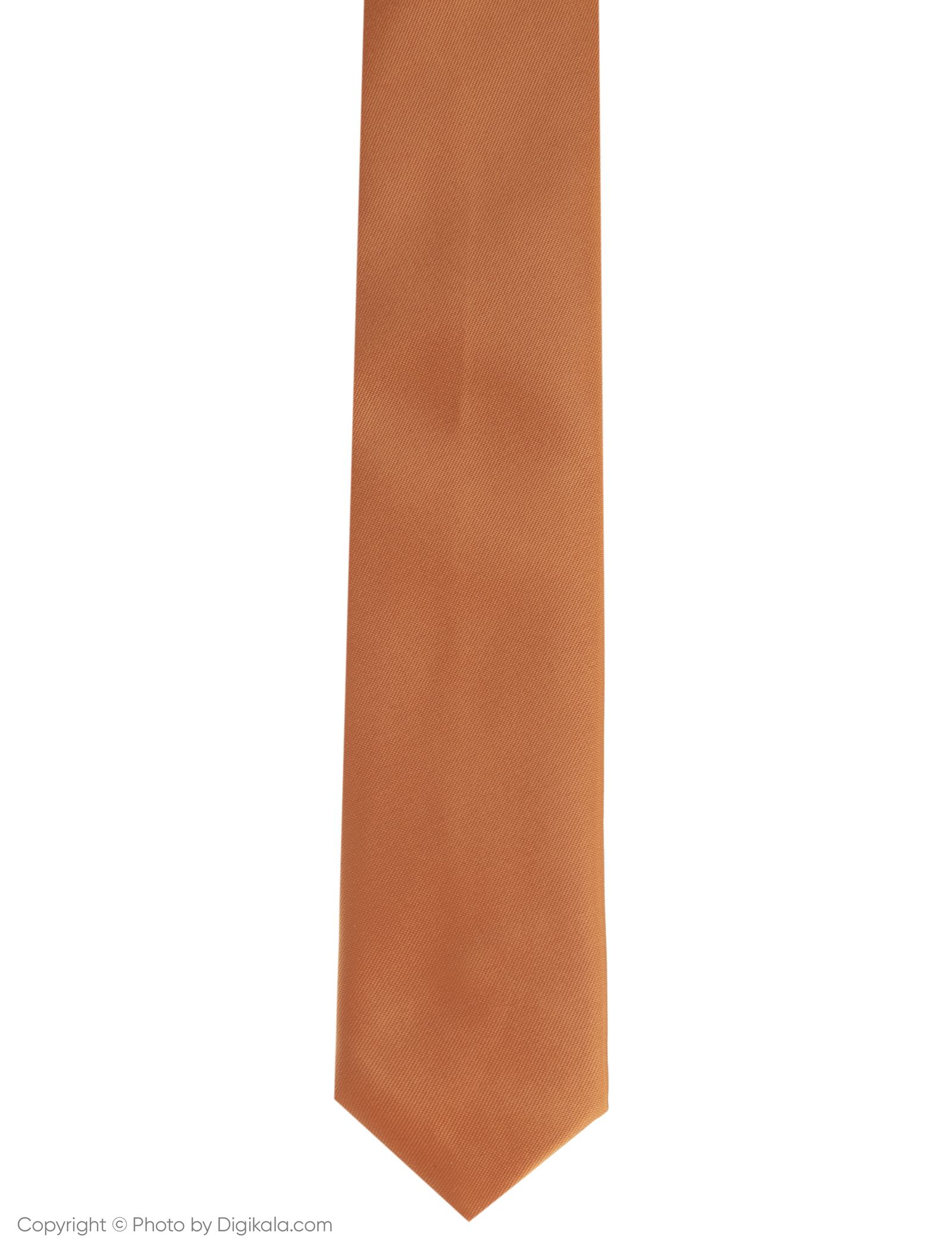 کراوات پاترون مدل TGCI7 - نارنجی - 4