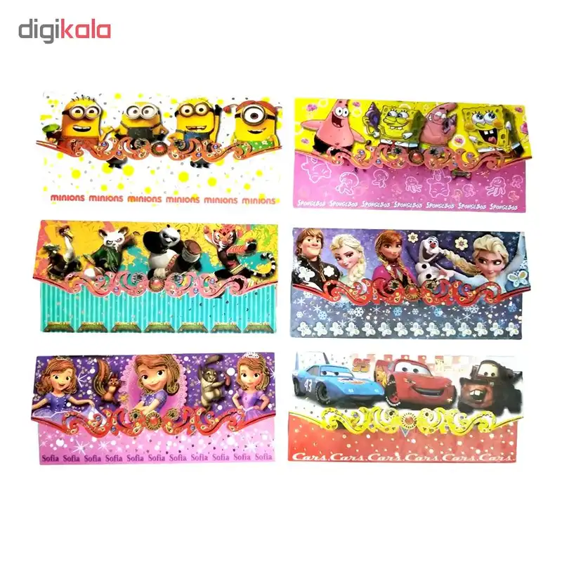 پاکت پول کد PH103 مجموعه 12 عددی