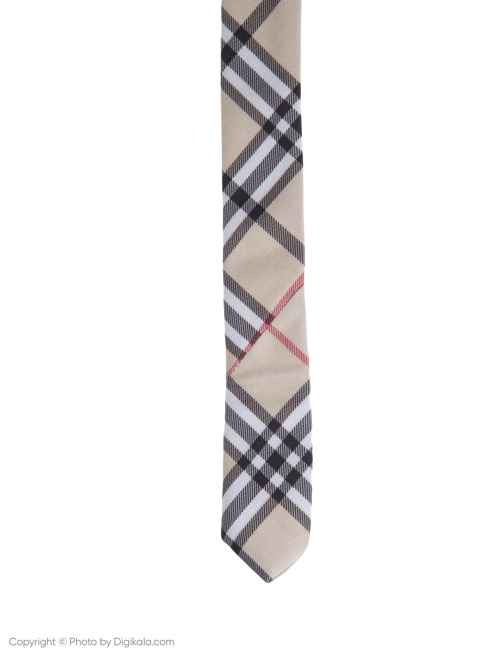 کراوات پاترون مدل TGBC1 - کرم - 3