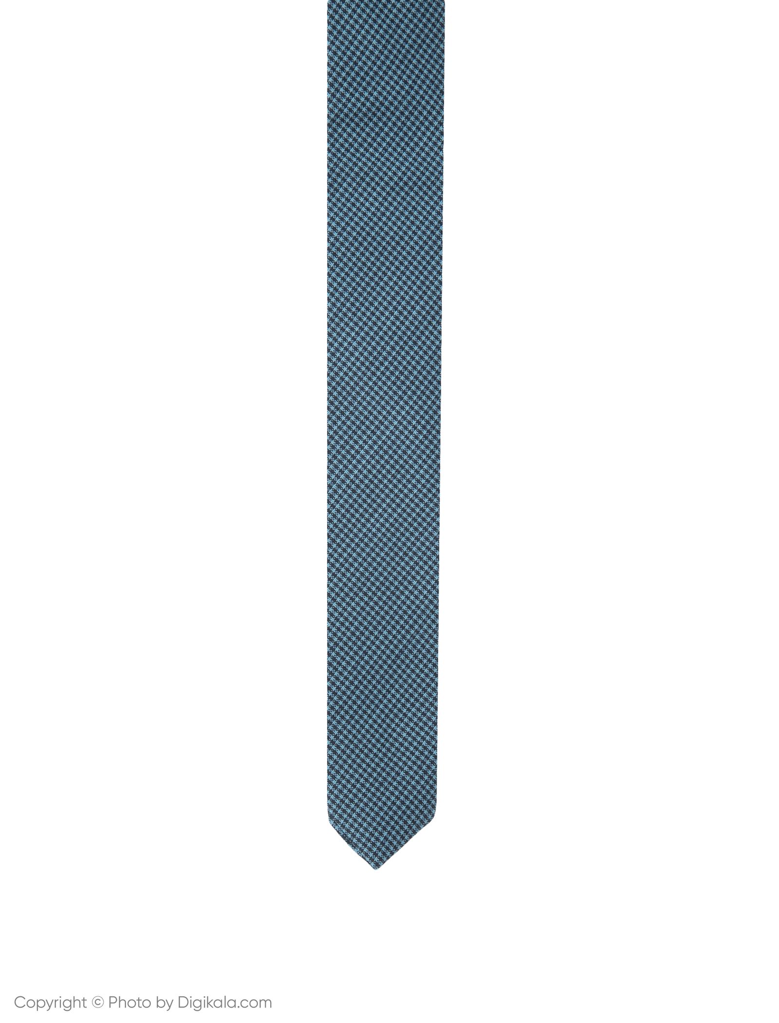 کراوات پاترون مدل TGBU2 - آبی - 3