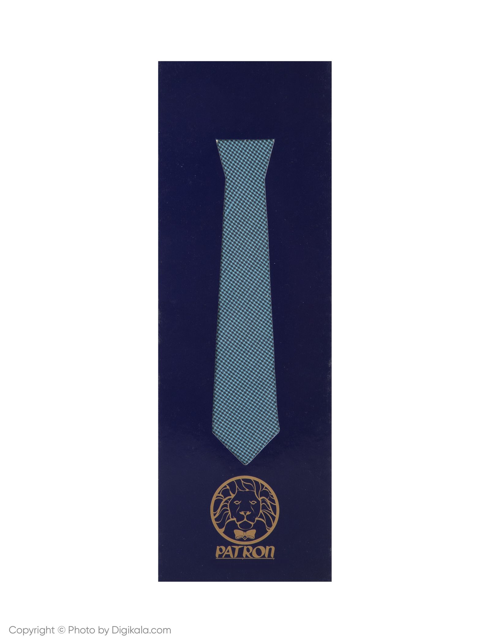 کراوات پاترون مدل TGBU2 - آبی - 6