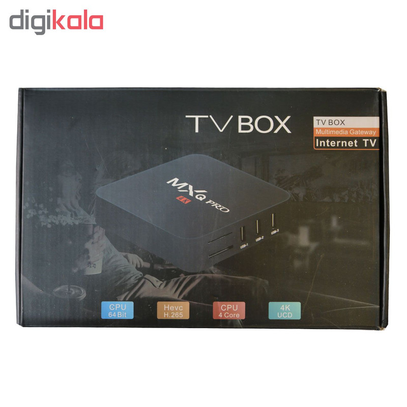 اندروید باکس مدل Mxq pro
