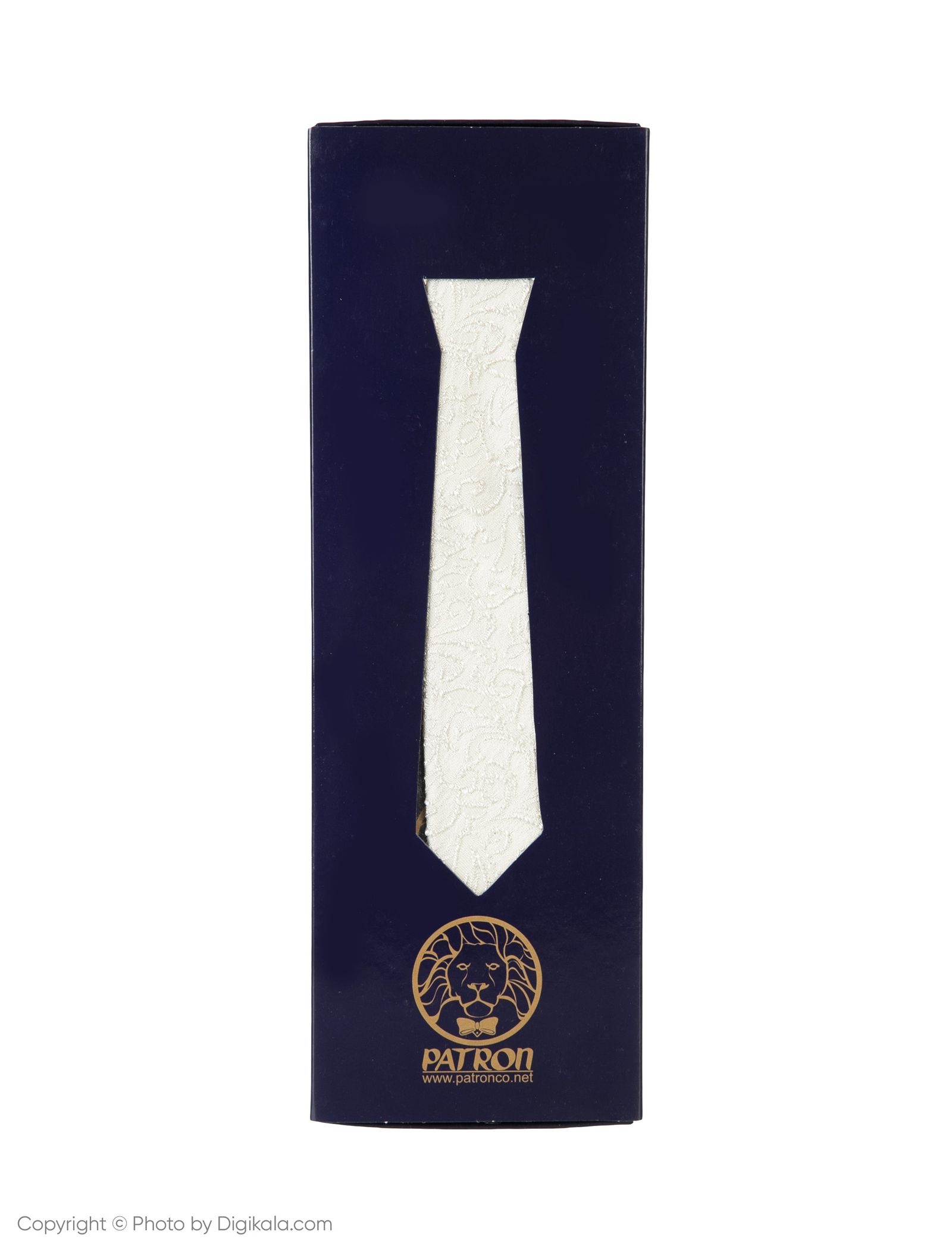 کراوات پاترون مدل TGBV6 - شیری - 6