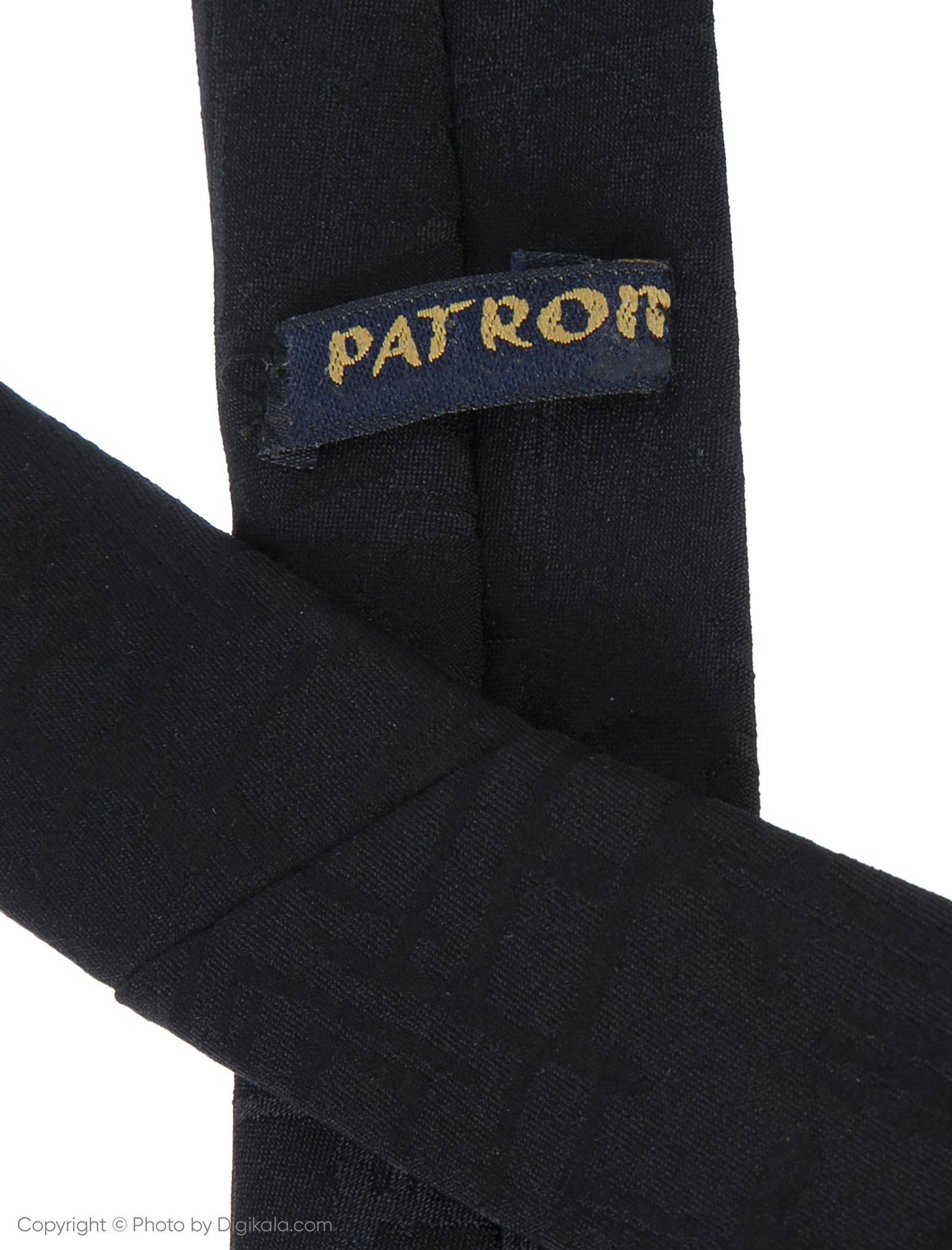 کراوات پاترون مدل TGDN6 - مشکی - 5