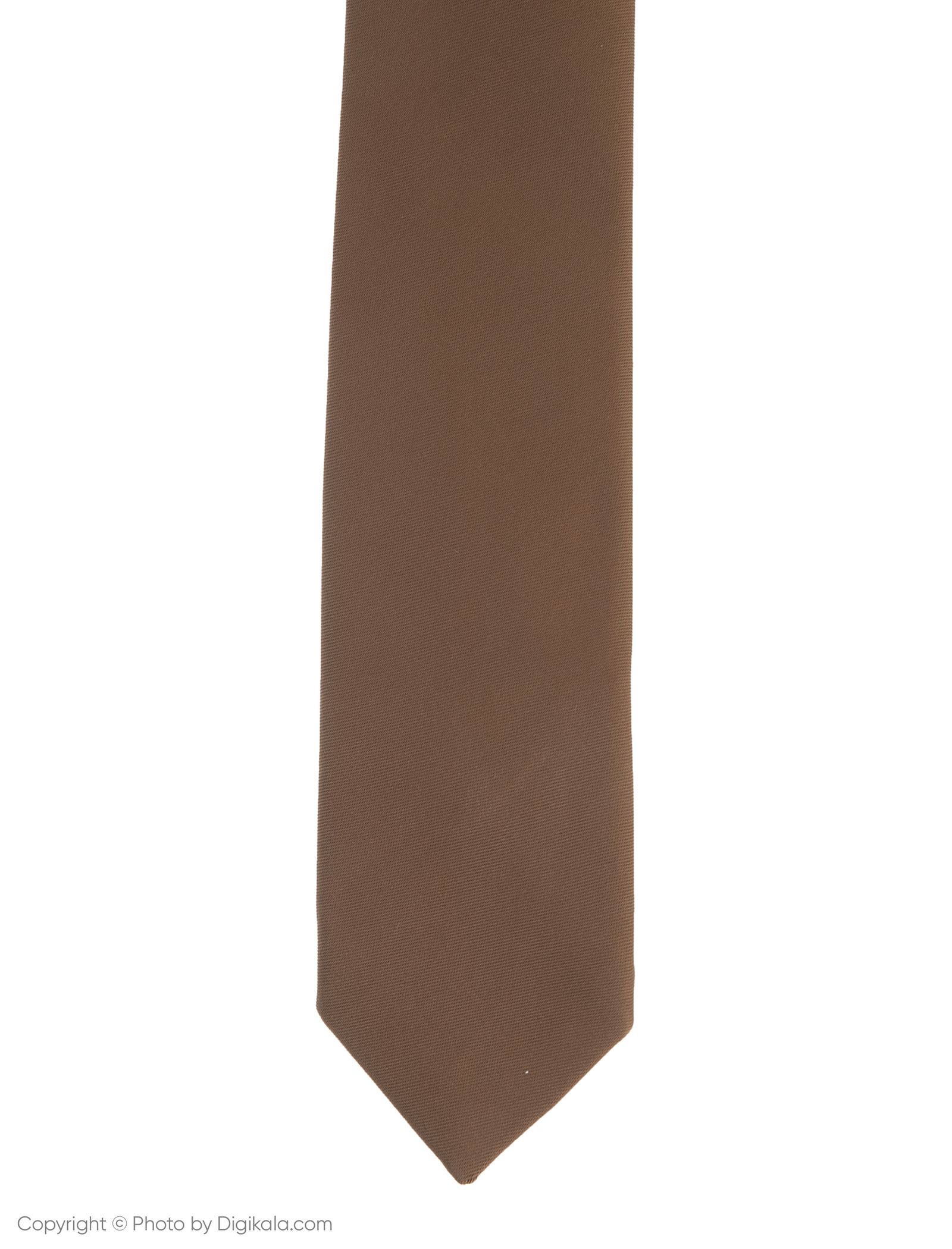 کراوات پاترون مدل TGDR9 - عسلی - 4