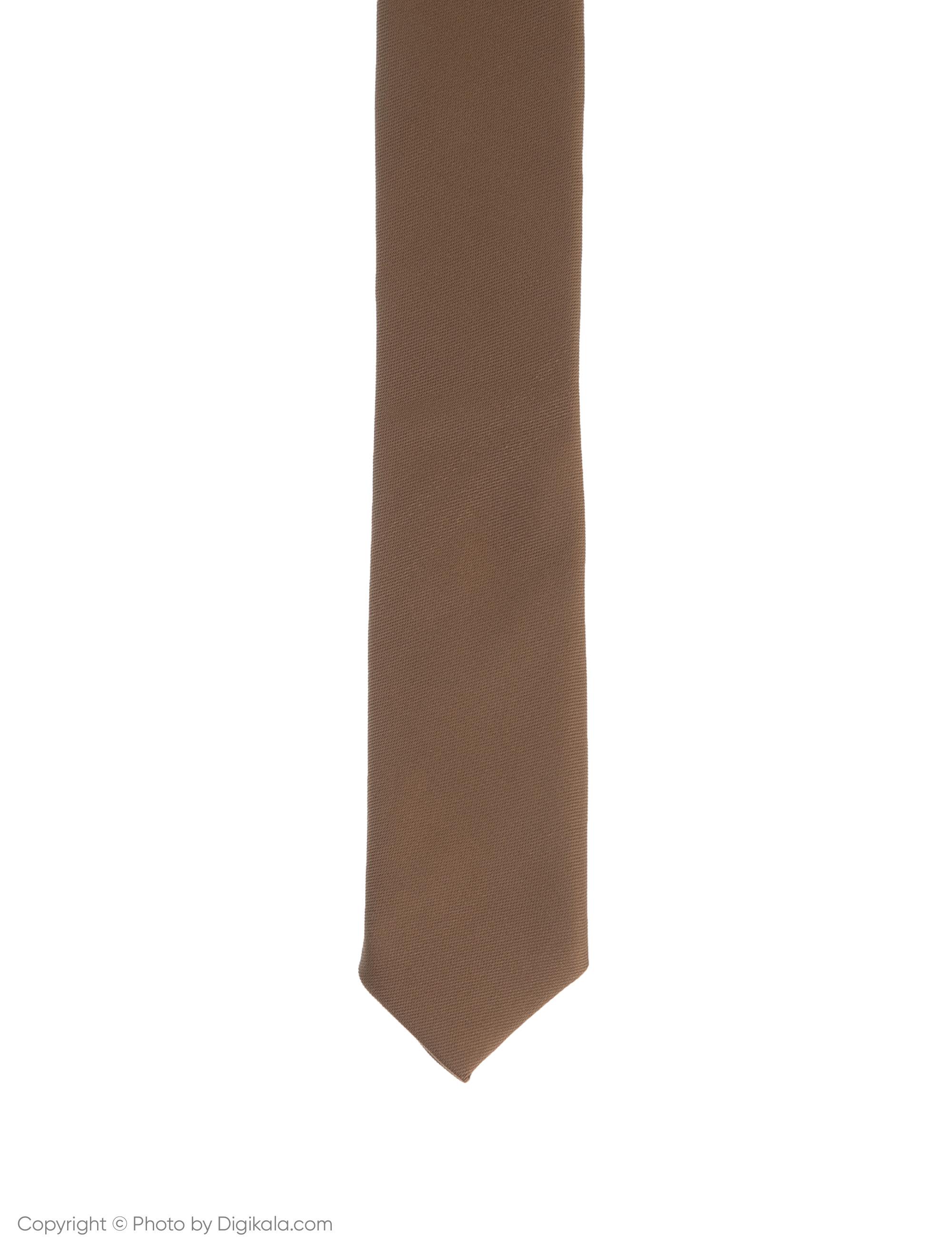 کراوات پاترون مدل TGDR9 - عسلی - 3