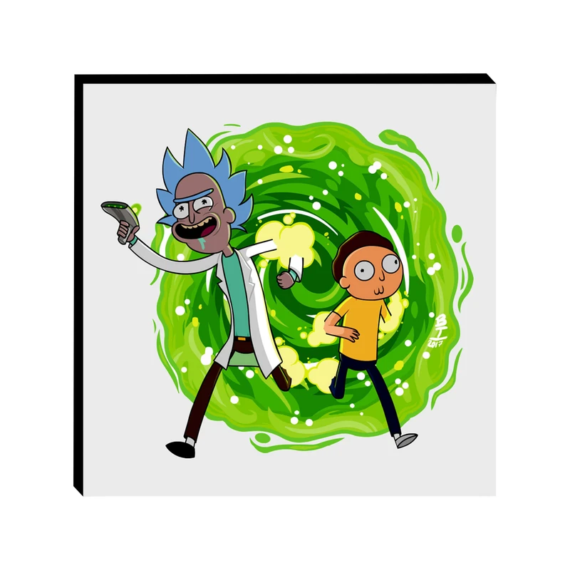 تابلو شاسی طرح Rick morty کد S25