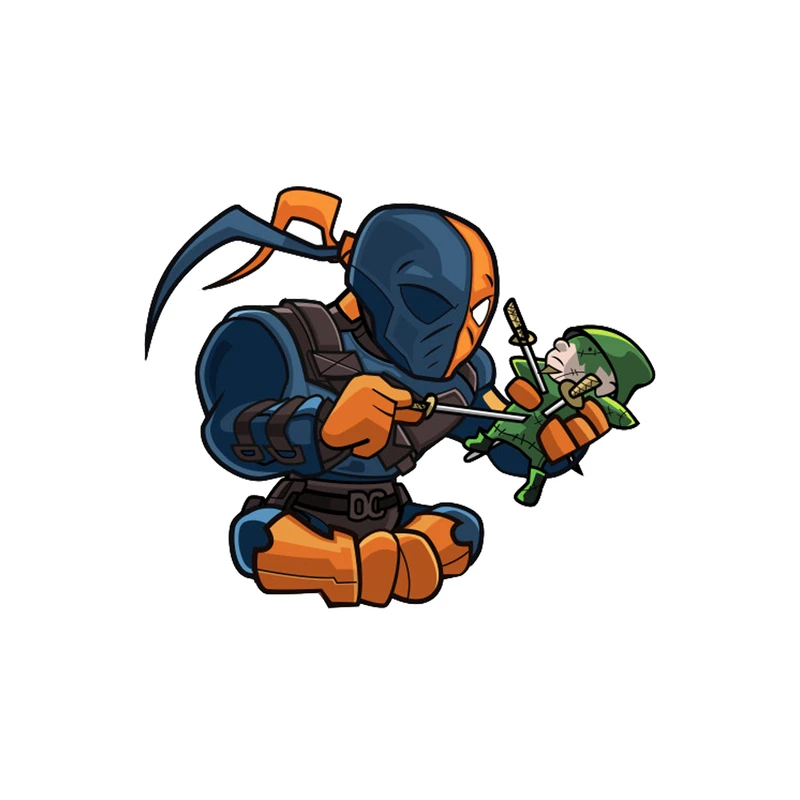 استیکر لپ تاپ طرح Deathstrock Dc Comics کد STL904