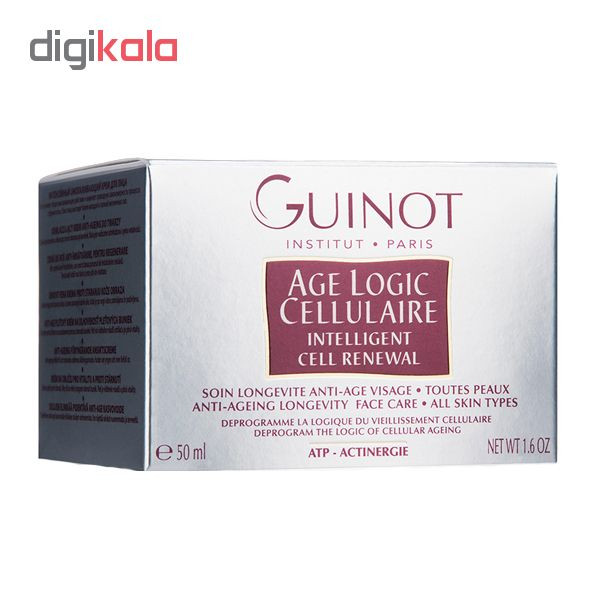 کرم ضد چروک گینو مدل Age Logic Cellulaire حجم 50 میلی لیتر