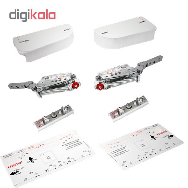 جک کابینت صامت مدل D-Lite بسته 2 عددی جک کابینت صامت مدل D-Lite بسته 2 عددی