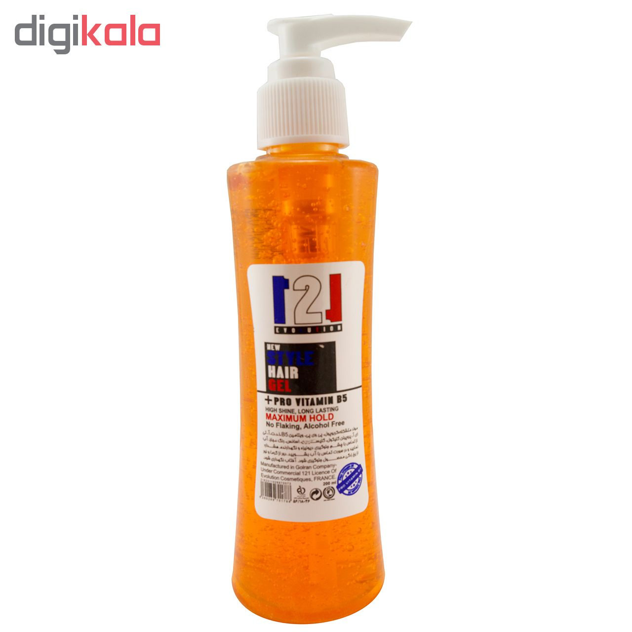 ژل حالت دهنده مو 121 مدل N10 حجم 200 میلی لیتر