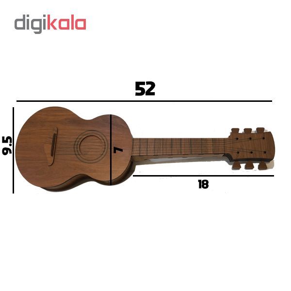 جعبه هدیه طرح گیتار کد ۲۶