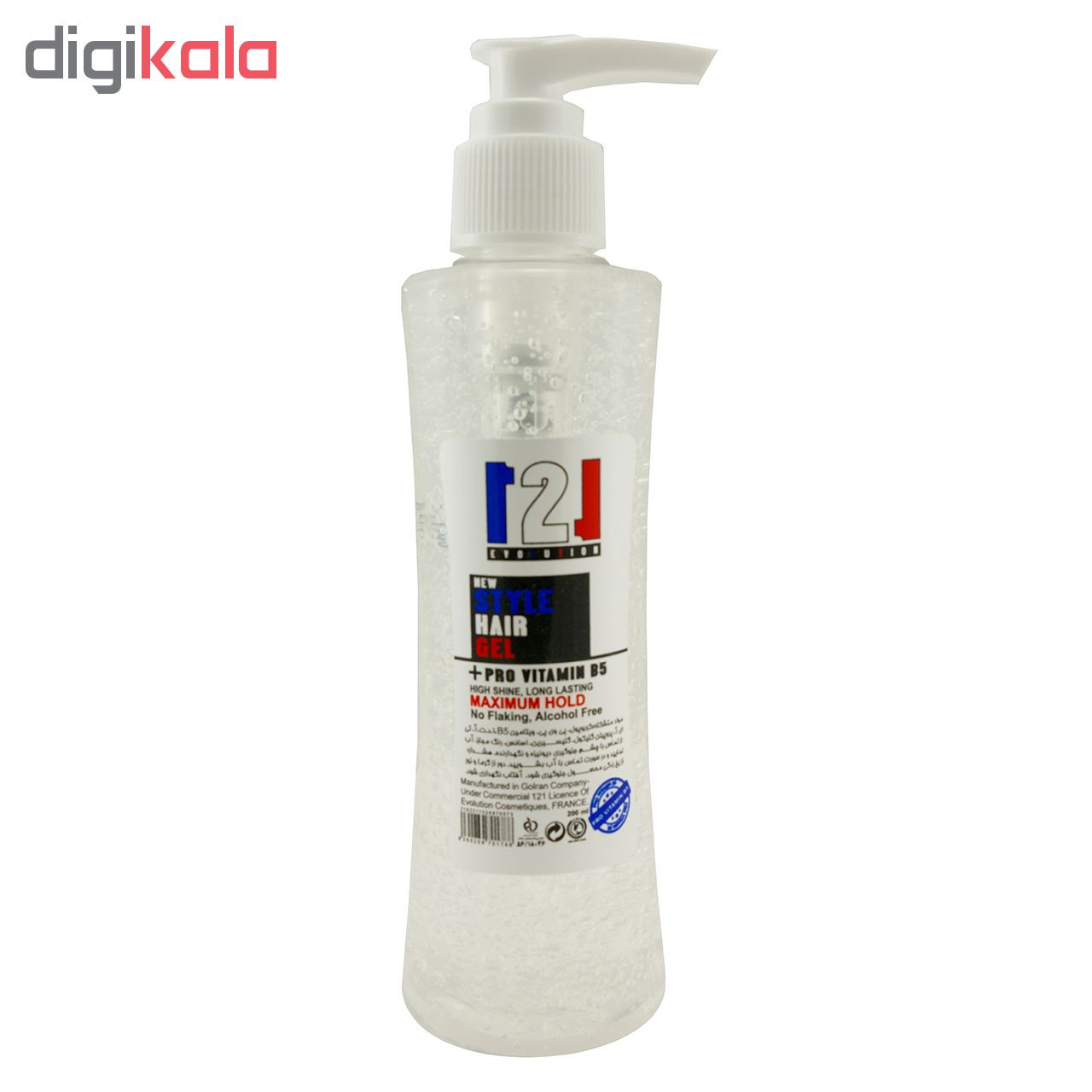 ژل حالت دهنده مو 121 مدل B101 حجم 200 میلی لیتر مجموعه 4 عددی ژل حالت دهنده مو 121 مدل B101 حجم 200 میلی لیتر مجموعه 4 عددی