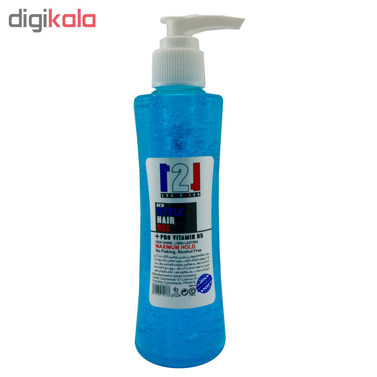 ژل حالت دهنده مو 121 مدل B101 حجم 200 میلی لیتر مجموعه 4 عددی ژل حالت دهنده مو 121 مدل B101 حجم 200 میلی لیتر مجموعه 4 عددی