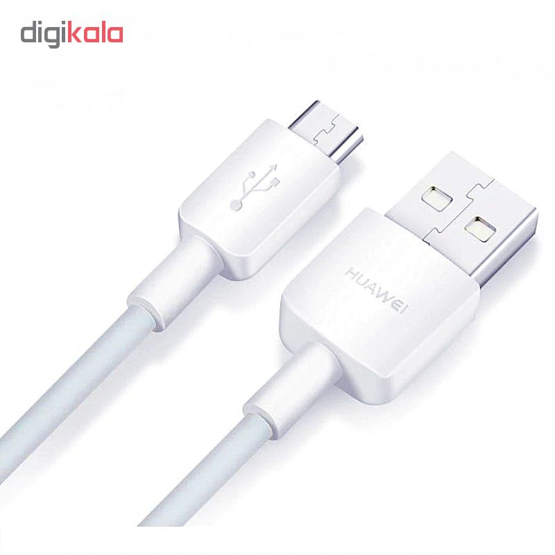 شارژر دیواری مدل HW-QC3 به همراه کابل تبدیل microUSB