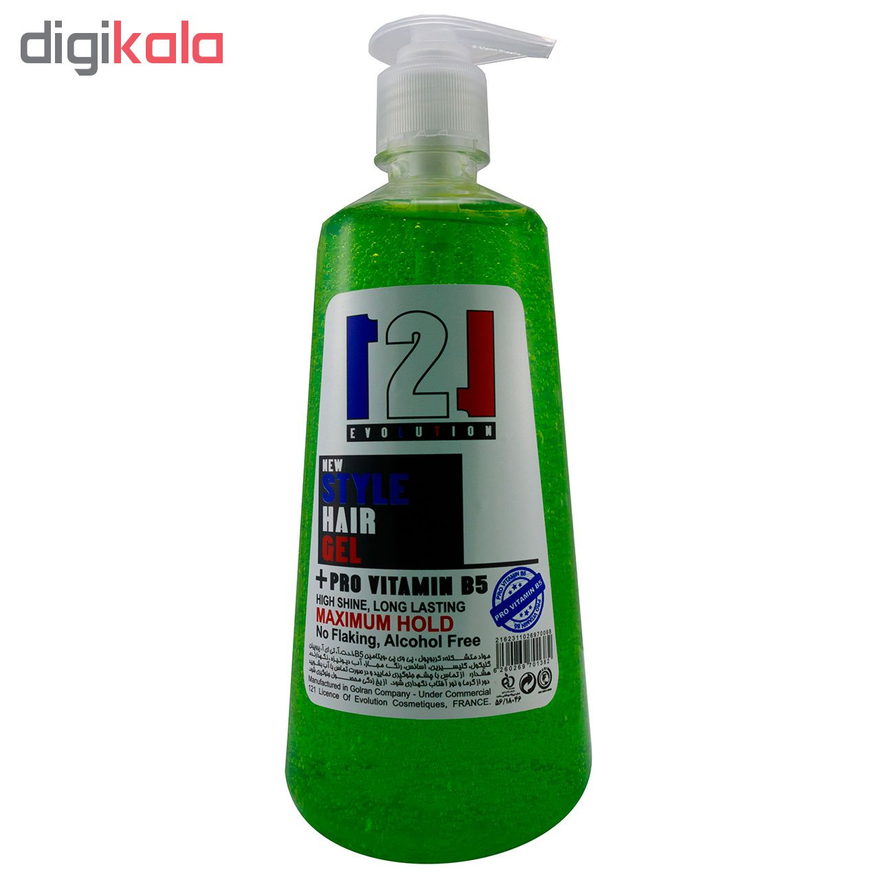 ژل حالت دهنده مو 121 مدل B101 حجم 750 میلی لیتر مجموعه 4 عددی