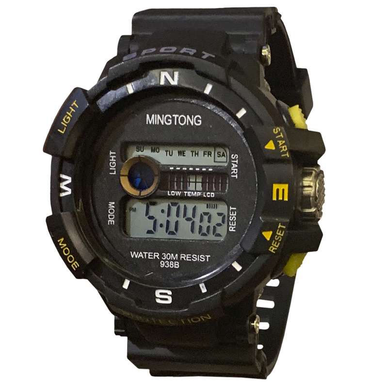ساعت مچی دیجیتال مردانه مینگ تانگ کد B16 ساعت مچی دیجیتال مردانه مینگ تانگ کد B16