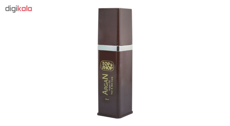 روغن بدن و مو تاپ شاپ مدل Argan Oil حجم 60 میلی لیتر مجموعه 4 عددی