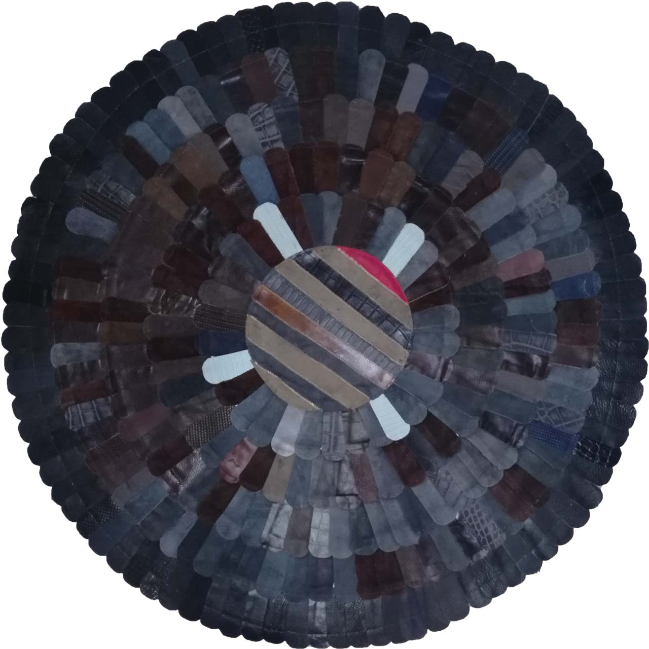 کلاژ فرش پوست و چرم کد 109