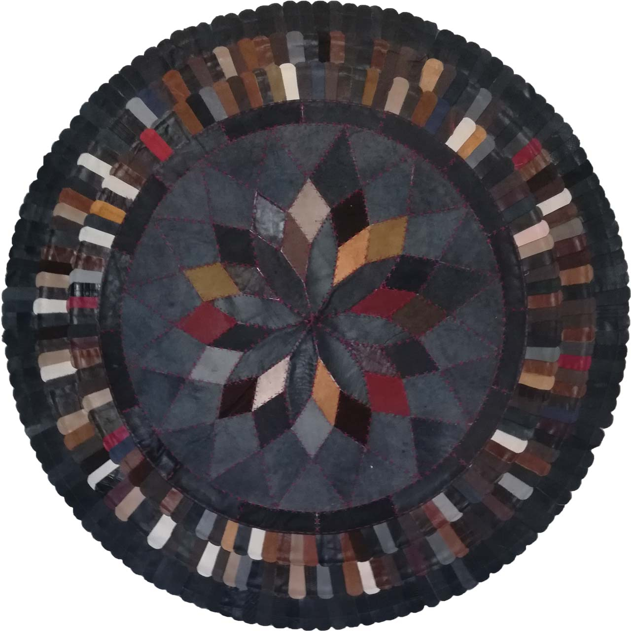 کلاژ فرش پوست و چرم کد 201