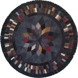 کلاژ فرش پوست و چرم کد 201