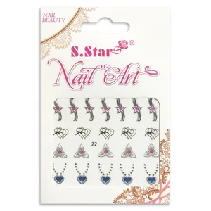 استیکر طراحی ناخن اس.استار کد 22