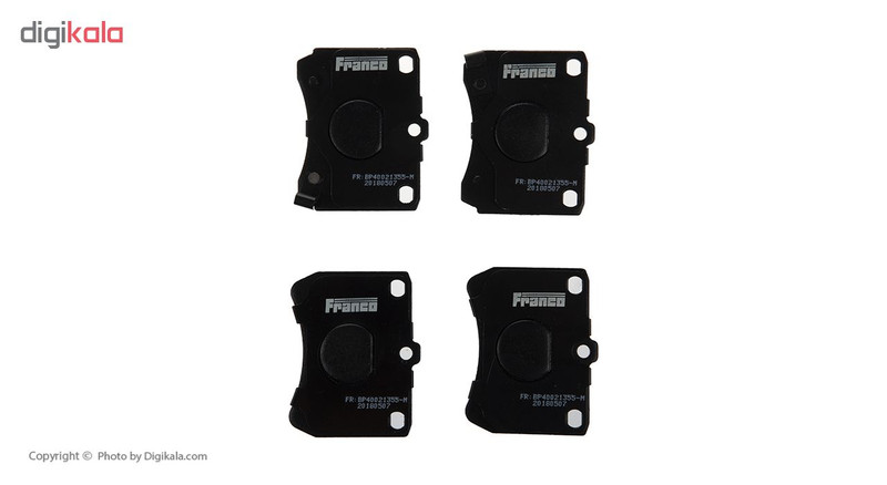 لنت ترمز جلو فرانکو مدل BP40021355-M مناسب برای پراید