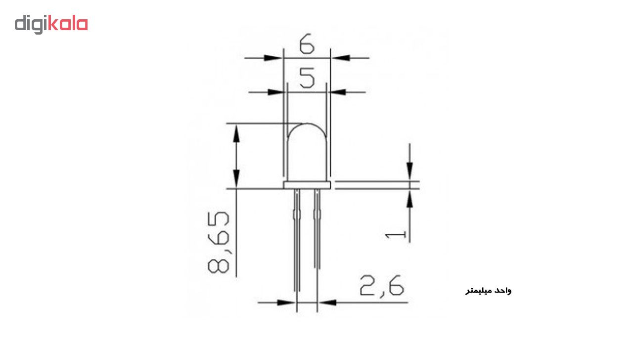عنوان : دیود LED مدل RGB007 بسته 11عددی