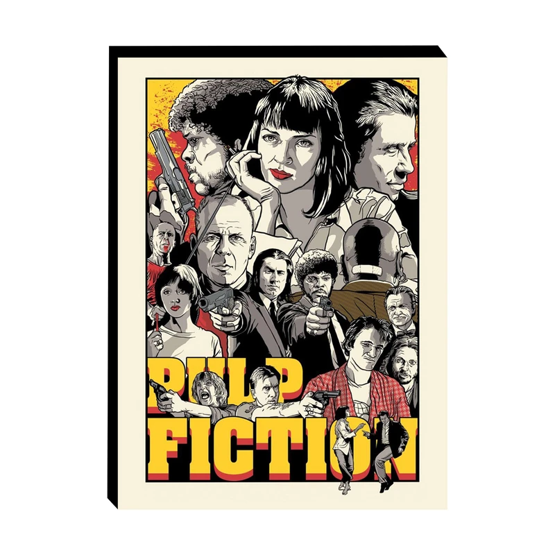 تابلو شاسی طرح Pulp fiction کد S43