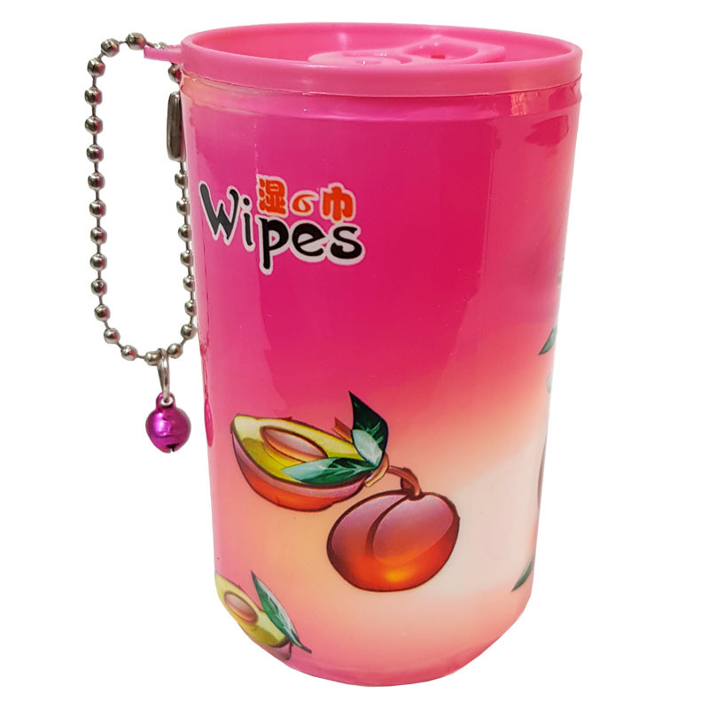 دستمال مرطوب طرح هلو کد 104000142 بسته 30 عددی