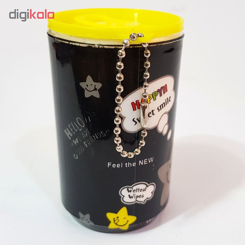 دستمال مرطوب طرح ستاره کد 104000146 بسته 30 عددی