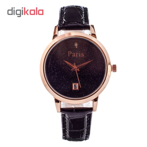ساعت مچی عقربه ای زنانه پاریس مدل PAR 5533L - CH-ME-TA