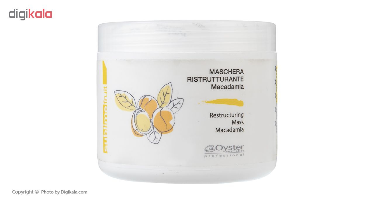 کرم بازسازی کننده مو اویستر مدل Macadamia حجم 500 میلی لیتر