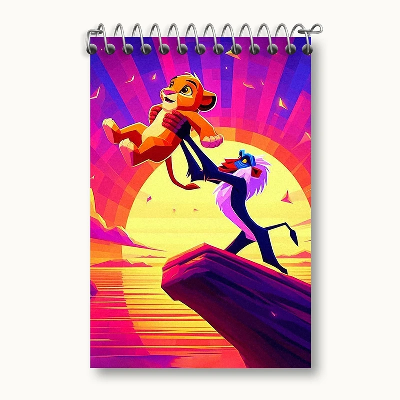 دفتر یادداشت 50 برگ خندالو مدل شیرشاه کد F2781