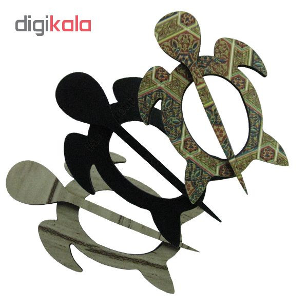 گل سینه طرح لاک پشت کد H003