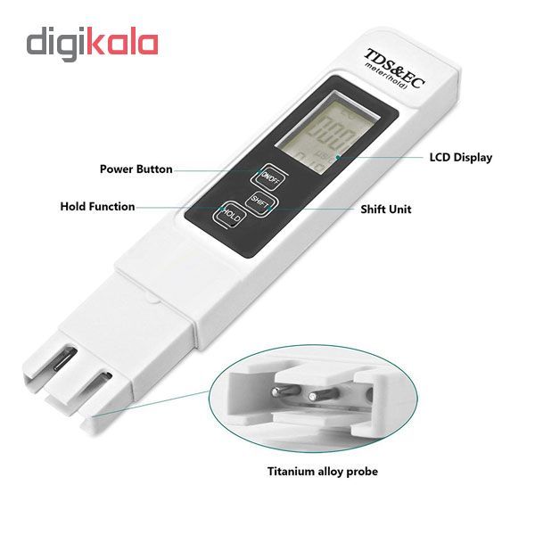 سختی سنج آب مدل TDS & EC-E1