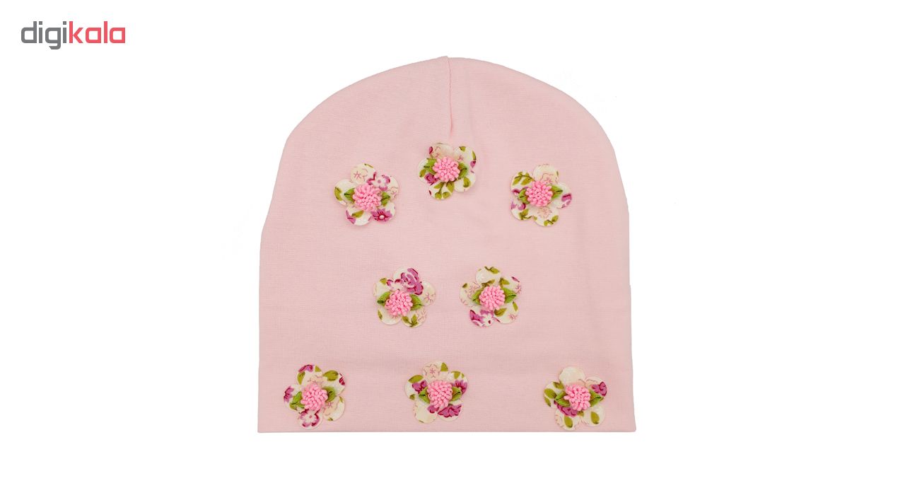 کلاه دخترانه طرح گل کد mp173