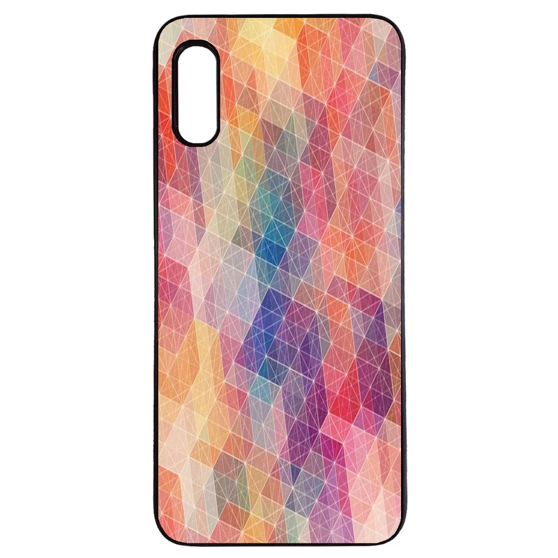 کاور طرح رنگارنگ کد 1105410943141 مناسب برای گوشی موبایل سامسونگ galaxy a50