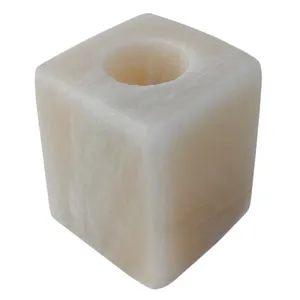 جاشمعی سنگ نمک طرح مکعب کد 01