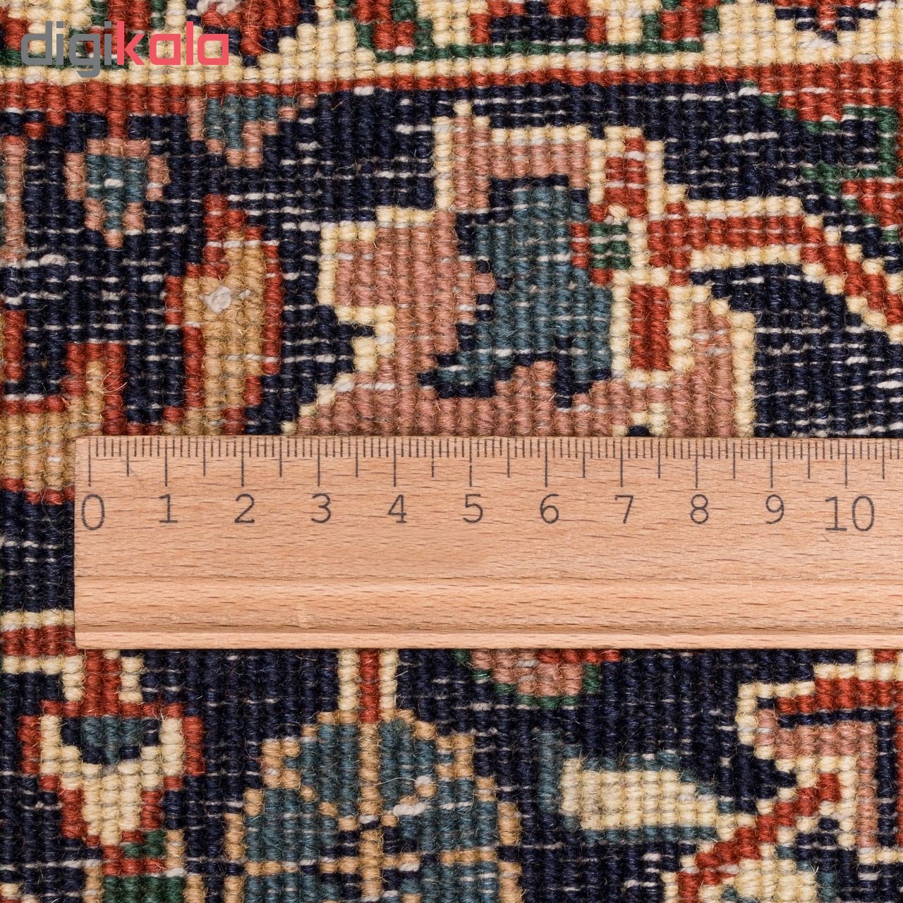 فرش دستباف قدیمی یک متری سی پرشیا کد 175072
