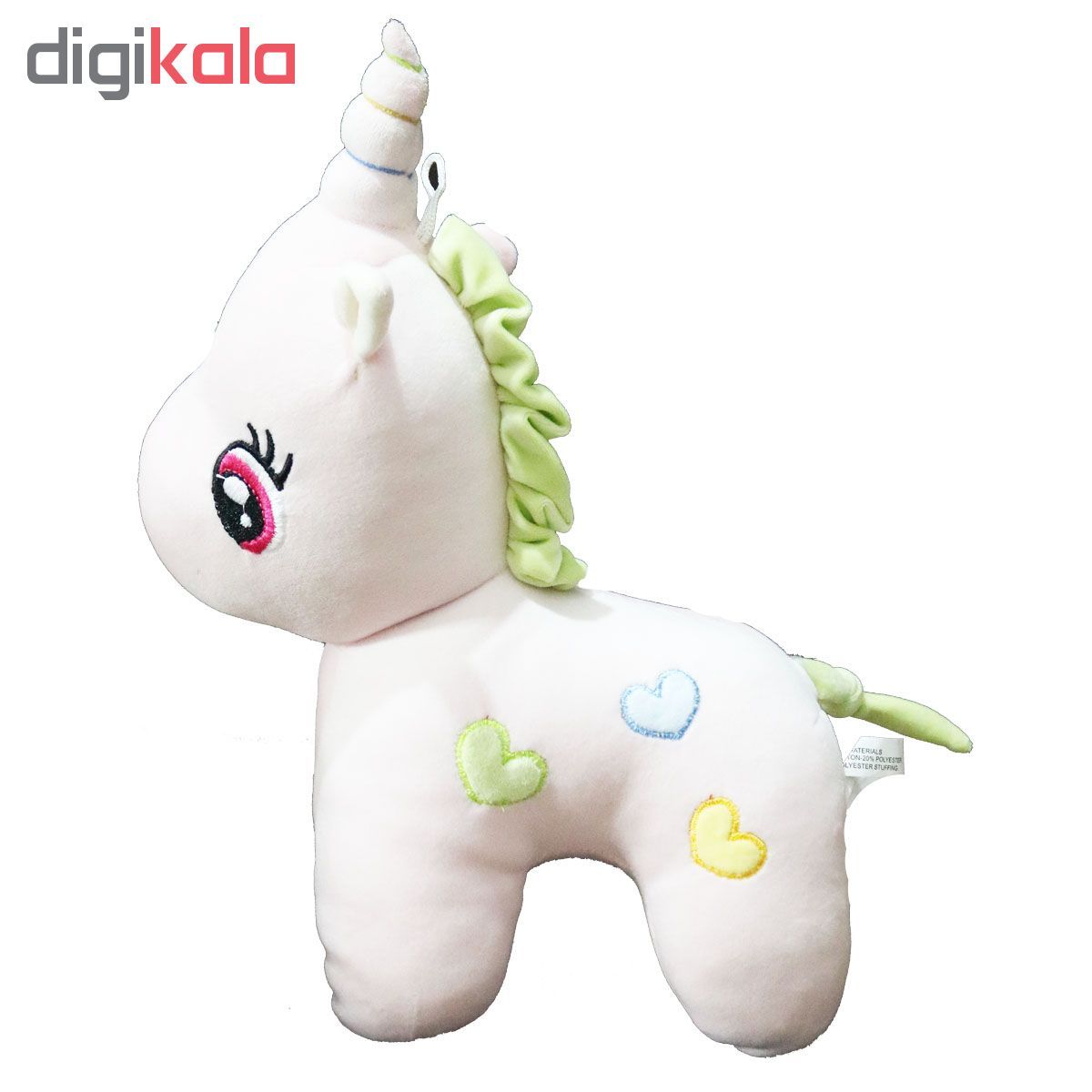 عروسک طرح اسب تک شاخ مدل یونیکورن ارتفاع 37 سانتی متر - - 10