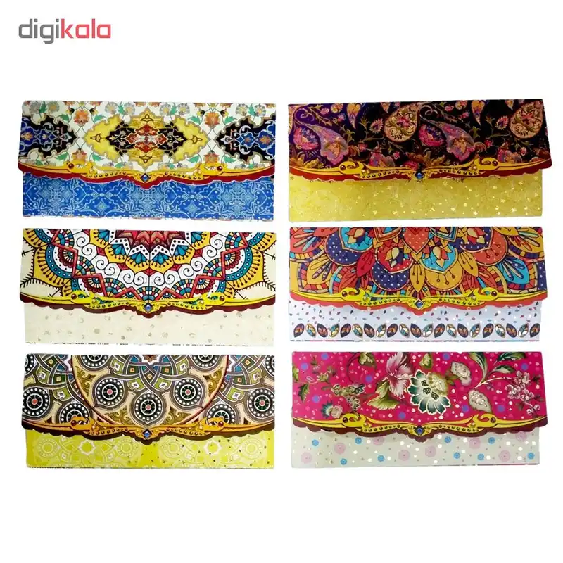 پاکت پول کد PH105 مجموعه 12 عددی