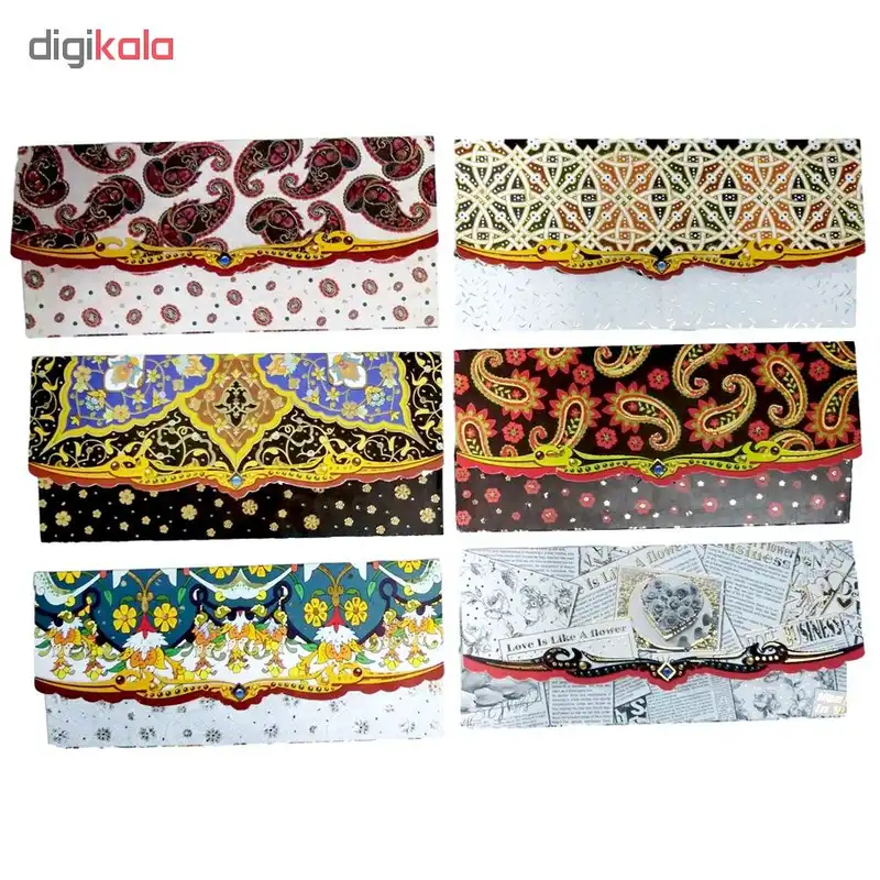 پاکت پول کد PH105 مجموعه 12 عددی