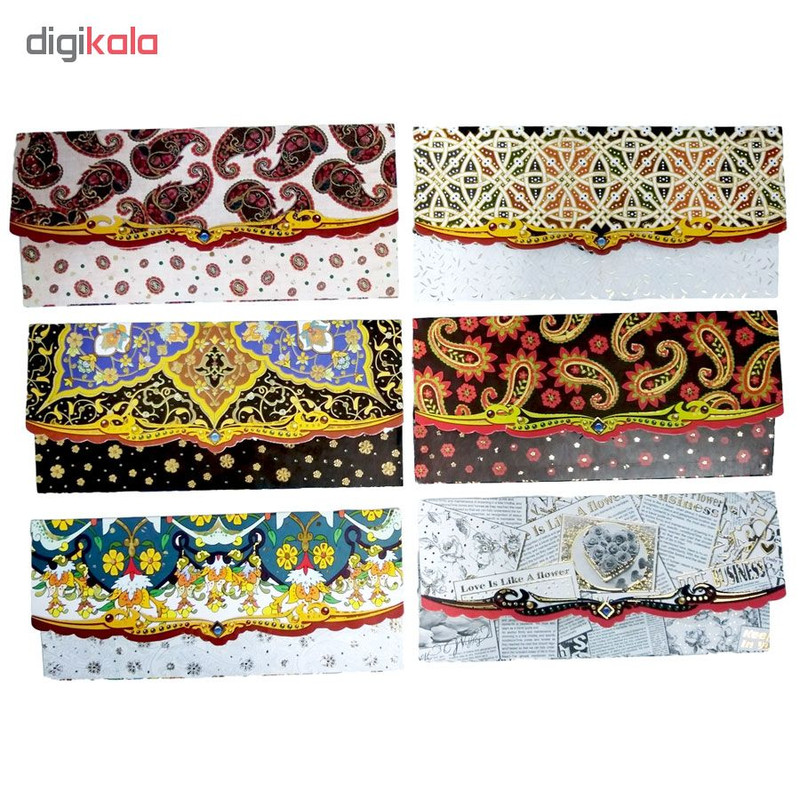 پاکت پول کد PH105 مجموعه 12 عددی