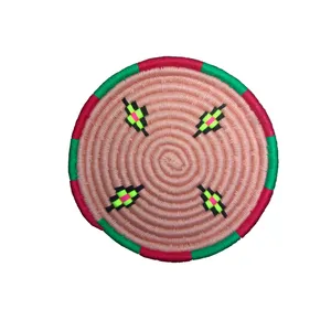 سینی حصیربافی مدل TK754
