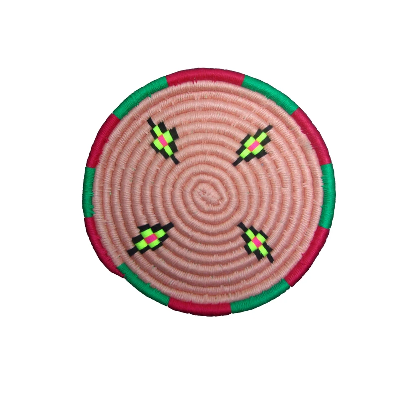سینی حصیربافی مدل TK754