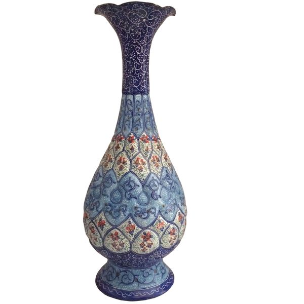 گلدان میناکاری کد 542 گلدان میناکاری کد 542