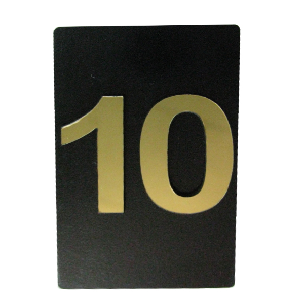 تابلو نشانگر طرح عدد 10 کد H0014