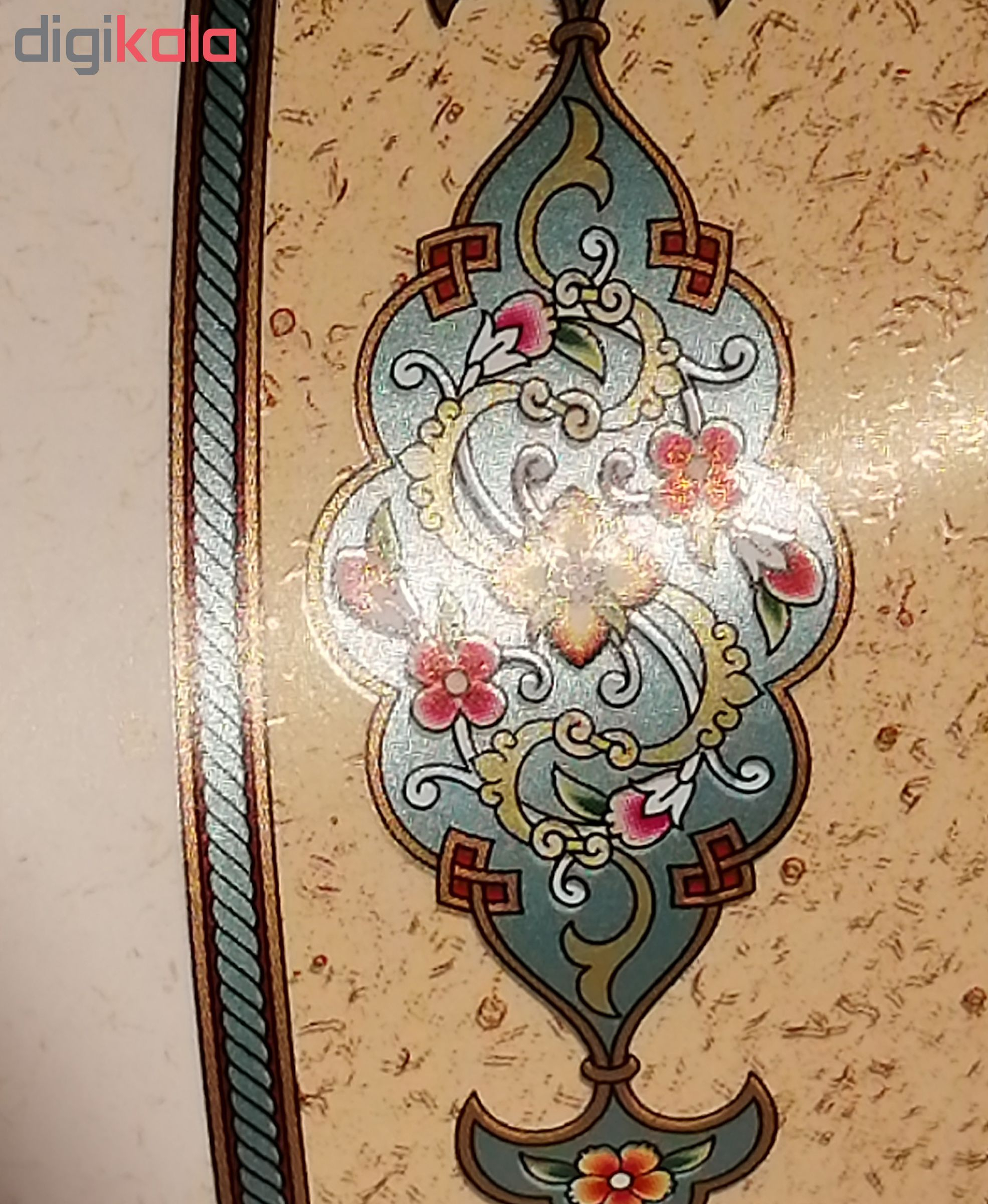 کاغذ تذهیب A4 خانه تذهیب مدل ابر و باد کد 4072 بسته 100 عددی